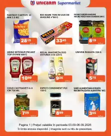 Catalog Unicarm Pagină 1: Rio mare ton in ulei de masline €33,45, Home Garden măsline negre/verzi fără sâmburi €8,19