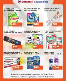 Catalog Unicarm Pagină 7: Pampers pants €43,59, Bella for teens ultra relax/sensitive €6,80