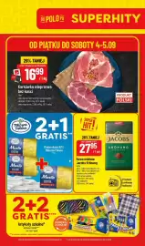 Polomarket gazetka Strona 1: Kawa mielona Jacobs Krönung €27,95, Karkówka wieprzowa bez kości €16,99