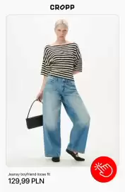 Cropp gazetka tydzień 36 Strona 6: Jeansy boyfriend loose fit Cropp €129,99
