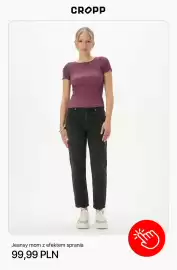 Cropp gazetka tydzień 36 Strona 7: Jeansy mom z efektem sprania Cropp €99,99