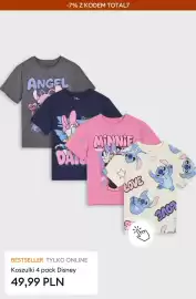 Sinsay gazetka Strona 13: Koszulki 4-pak Disney €49,99
