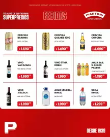 Catálogo Piantoni Supermayorista semana 36 Página 4: Etnia vino roble €1.990,00, Quilmes cerveza 1890 €1.490,00