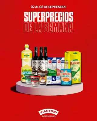 Piantoni Supermayorista (válido hasta 8-09)