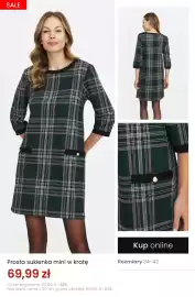 Top Secret gazetka Strona 4: Prosta sukienka mini w kratę €69,99