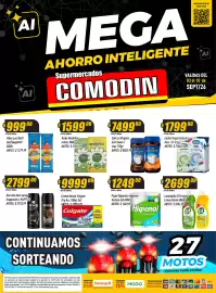 Catálogo Supermercados Comodin semana 36 Página 1: Higienol papel higienico higienol textura 4u x 30mt €124.900,00