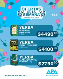 Catálogo APA Supermercados Página 4: La merced yerba €4.490,00