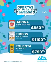 Catálogo APA Supermercados Página 5: Harina trigo €85.000,00