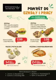 Spiżarnia Smakosza gazetka Strona 6: Bułka słodka z serem €3,99, Bułka Słodka z Budyniem €2,99