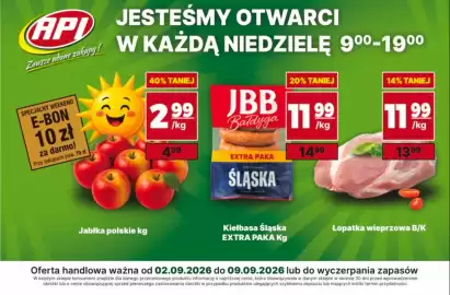API MARKET gazetka tydzień 36 Strona 1