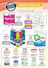 Catálogo Unico Supermercados semana 36 Página 8: Ariel jabón líquido p/ropa delicados €8.990,00
