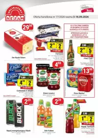 Premium Nasz Sklep gazetka Strona 1: Czekolada E.Wedel €4,99, Sok Kubuś €2,39