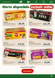 Catalog Fressnapf Pagină 15: Pedigree Hrană umedă pentru câini adulți €179,99, Sheba Hrană umedă pentru pisici adulte €162,99
