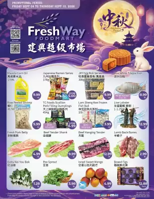 FreshWay Foodmart flyer (valid until 10-09)