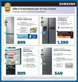 Volantino Sinergy Pagina 10: Frigorifero Side by Side Air•Space AI €1.399,00, Frigorifero Combinato First 75 Al €899,00