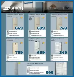 Volantino Sinergy Pagina 11: Doppia porta Incasso €349,00, Combinato NoFrost Marmo €649,00