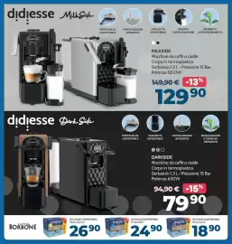 Volantino Sinergy Pagina 13: Cialde compostabili Miscela Decisa €18,90, Cialde compostabili Miscela Nobile €24,90