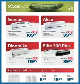 Volantino Sinergy Pagina 14: Alice €99,90, Genius V402PK2 €109,90