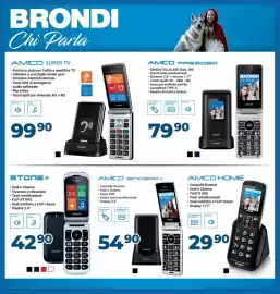 Volantino Sinergy Pagina 15: Amico Super TV €99,90, Amico prezioso senior cellulare dual sim €79,90