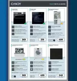 Volantino Sinergy Pagina 26: Forno Idea €219,00, Lavatrice Smart CBW 27D1EJ-S €499,00