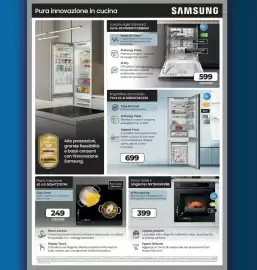 Volantino Sinergy Pagina 28: Lavastoviglie Standard Serie 80 €599,00, Frigorifero da incasso First 60 AI €699,00