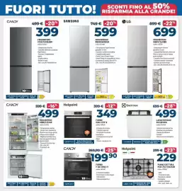Volantino Sinergy Pagina 3: Hotpoint forno €349,00, Lavastoviglie Electrolux E62LB100S €499,00