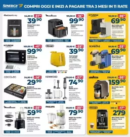 Volantino Sinergy Pagina 4: Kenwood mixer €74,90, DeLonghi Tostapane €39,90