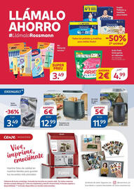 Folleto Rossmann semana 37 Página 8: Bic - material escolar €3,49, Tostadora de doble ranura €12,99