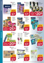 Folleto Rossmann semana 37 Página 6: Winston - snacks para perros €1,25, Flink & sauber - estropajos €0,79