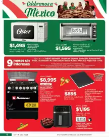 Folleto Chedraui Página 6: Oster Microondas €1.495,00, Black+decker horno eléctrico €1.595,00