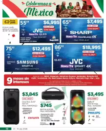 Folleto Chedraui Página 10: Aiwa one box 2x10" €3.845,00, Aiwa bocina portátil €745,00