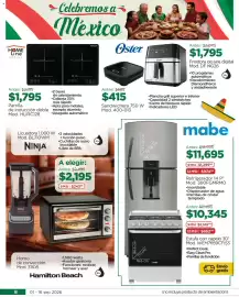 Folleto Chedraui Página 8: Home Line Parrilla de inducción doble €1.795,00, Mabe refrigerador 14 p3 €11.695,00