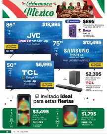Folleto Chedraui Página 10: Roku Streaming Stick €895,00, Tcl Qled 4k €6.995,00