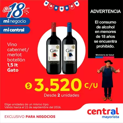 Central Mayorista (válido hasta 22-09)