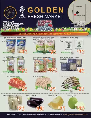 Golden Fresh Market flyer