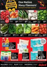 Oxford Freshmarket catalogue Page 2: Baby Soft Mini 2 Ply Toilet Paper €45,00, Arooba Fruit Juice Concentrate €15,00