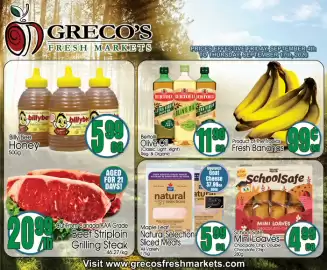 Greco's Fresh Market flyer Page 1
