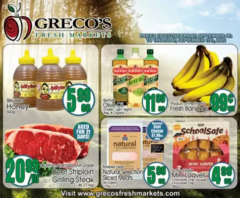 Greco's Fresh Market (valid until 17-09)