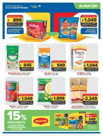 Folleto Carrefour Maxi Página 7: Pureza - harina de trigo €1.265,00, Arcor - tomate pelado €1.355,00