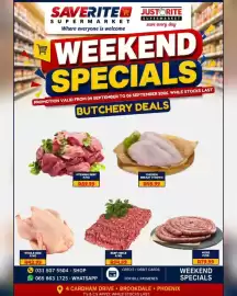 Saverite catalogue Page 3: Stewing Beef €89,99, BEEF MINCE €94,99