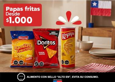 Catálogo Super Bodega a Cuenta Página 2: Kryzpo - papas fritas €1.000,00