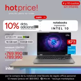 Catálogo Ripley Página 5: Lenovo - geforce rtx 3050 €769.990,00