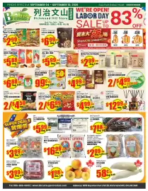 Btrust Supermarket flyer week 36 Page 1