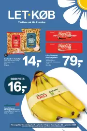 Let-Køb tilbudsavis Side 1: Gestus Ovn-Kartofler €14,00, Coca-Cola eller Coca-Cola Zero €79,00