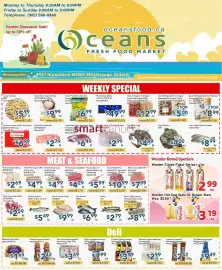 Oceans Fresh Food Market flyer week 36 Page 1