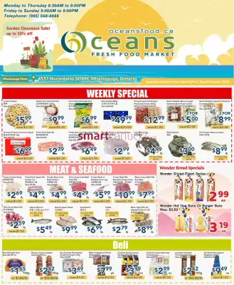 Oceans Fresh Food Market flyer
