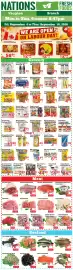 Nations Fresh Foods flyer week 36 Page 1: Boneless Beef Blade Steak €7,98, Hong Kong Mx Lava Custard Mooncake €58,88