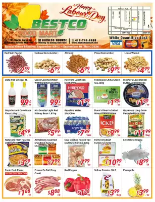 Bestco Food Mart (valid until 10-09)