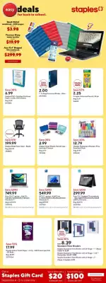 Staples flyer