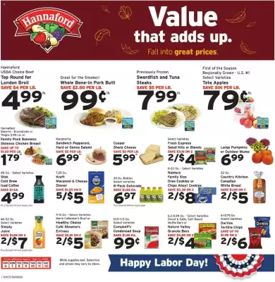 Hannaford (valid until 12-09)